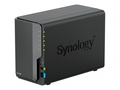 Synology | Tower NAS | DS224+ | up to 2 HDD/SSD | Intel Celeron | J4125 | Processor frequency 2.0 GHz | 2 GB | DDR4