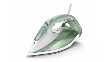 Philips DST7012/70 HV | Steam Iron | 2600 W | Water tank capacity 300 ml | Continuous steam 45 g/min | Steam boost performance 220 g/min | Desert Green/Gray