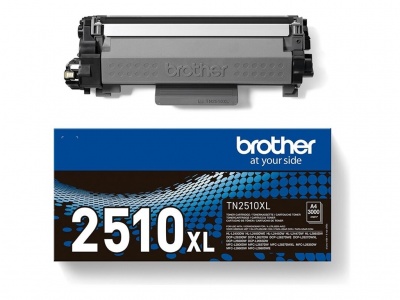 Brother TN-2510XL Toner Cartridge, Black | Brother TN-2510XL | Toner cartridge | Black