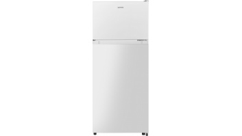 Gorenje | Refrigerator | RF212EPW4 | Energy efficiency class E | Free standing | Double Door | Height 117 cm | Fridge net capacity 96 L | Freezer net capacity 28 L | 36 dB | White