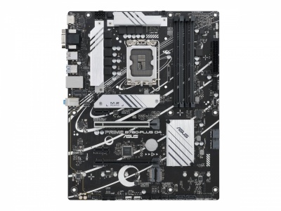 Asus | PRIME B760-PLUS D4 | Processor family Intel | Processor socket LGA1700 | DDR4 | Supported hard disk drive interfaces M.2, SATA | Number of SATA connectors 4