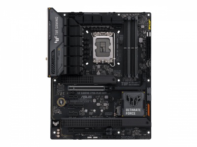 Asus | TUF GAMING Z790-PLUS WIFI | Processor family Intel | Processor socket LGA1700 | DDR5 | Supported hard disk drive interfaces SATA, M.2 | Number of SATA connectors 4