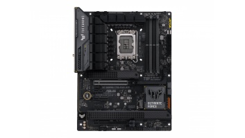 Asus | TUF GAMING Z790-PLUS WIFI | Processor family Intel | Processor socket LGA1700 | DDR5 | Supported hard disk drive interfaces SATA, M.2 | Number of SATA connectors 4