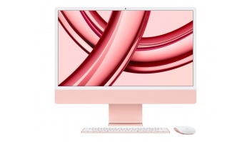 Apple iMac 24” 4.5K Retina, Apple  M3 8C CPU, 10C GPU/8GB/512GB SSD/Pink/INT | Apple