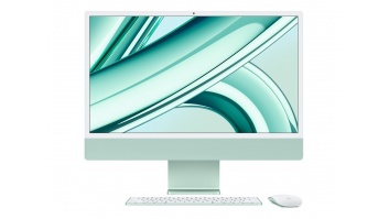 Apple iMac 24” 4.5K Retina, Apple  M3 8C CPU, 10C GPU/8GB/512GB SSD/Green/INT | Apple