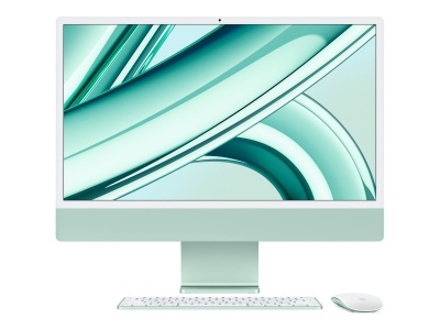 Apple iMac 24” 4.5K Retina, Apple  M3 8C CPU, 10C GPU/8GB/512GB SSD/Green/INT | Apple