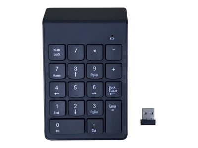 Gembird | Numeric keypad | KPD-W-02 | Numeric keypad | Wireless | N/A | Black