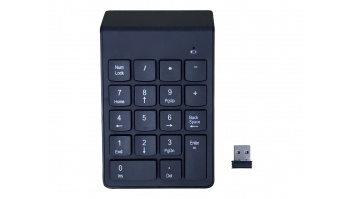 Gembird | Numeric keypad | KPD-W-02 | Numeric keypad | Wireless | N/A | Black