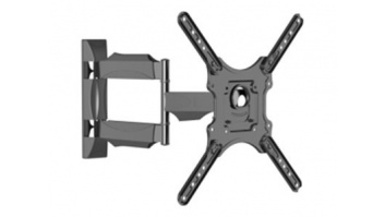 Gembird | Wall mount | WM-55ST-01 | Tilt, swivel, rotate | 32-55 " | Maximum weight (capacity) 32 kg | Black