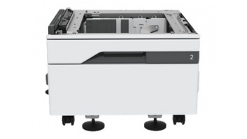 Lexmark 520-Sheet Tray with Caster Cabinet | Lexmark