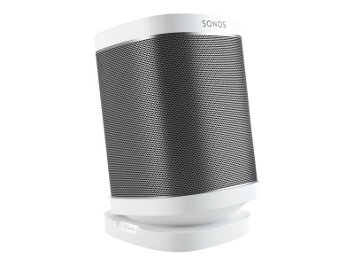 Vogels SOUND 4113 Table-top Speaker Stand for Sonos One & Play:1, White | Vogels