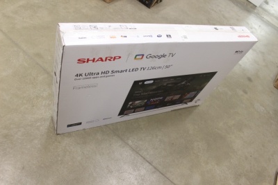 Sharp | 50GL4260E | 50" (126cm) | Smart TV | Google TV | Ultra HD | DAMAGED PACKAGING