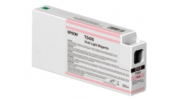 Epson Singlepack T54X60N UltraChrome HDX/HD, 350 ml | Ink Cartrige | Vivid Light Magenta