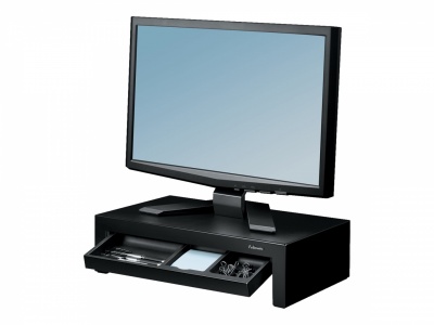 Fellowes | Designer Suites Monitor Riser | Height adjustment | Black