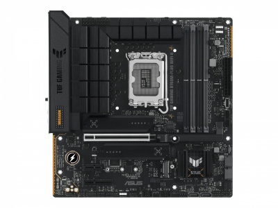 ASUS TUF GAMING B760M-PLUS WIFI II | Asus | Processor family Intel B760 | Processor socket 1 x LGA1700 Socket | 4 DIMM slots - DDR5, non-ECC, on-die ECC, unbuffered | Supported hard disk drive interfaces SATA-600 (RAID), 3 x M.2 | Number of SATA connector