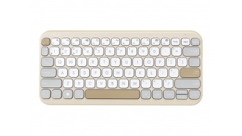 Asus KW100 | Keyboard | Wireless | US | Oat Milk | Bluetooth