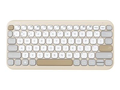 Asus KW100 | Keyboard | Wireless | US | Oat Milk | Bluetooth