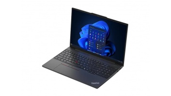 Lenovo | ThinkPad E16 | Black | 16 " | IPS | WUXGA | 1920 x 1200 pixels | Anti-glare | AMD Ryzen 5 | 7535HS | 16 GB | SO-DIMM DDR5 | Solid-state drive capacity 512 GB | AMD Radeon 660M Graphics | Windows 11 Pro | 802.11ax | Bluetooth version 5.3 | Keyboar