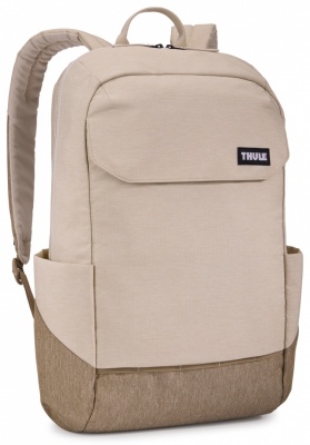 Thule | Lithos | Backpack 20L | Fits up to size 16 " | Laptop backpack | Pelican Gray/Faded Khaki