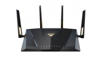 Dual-band WiFi 7 AiMesh Extendable Performance Router | RT-BE88U | 802.11be | 10/100/1000 Mbit/s | Ethernet LAN (RJ-45) ports 4 | Mesh Support Yes | MU-MiMO Yes | 3G/4G data sharing | Antenna type External