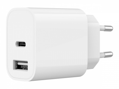 Gembird Universal USB Charger | TA-UC-2AC12-01 | USB A+C