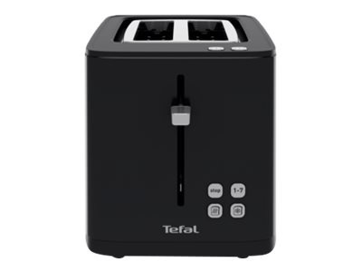 TEFAL Toaster | TT6408 | Power 850 W | Number of slots 2 | Housing material Plastic | Black