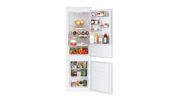 Candy Refrigerator | CBL3518EVW | Energy efficiency class E | Built-in | Combi | Height 177.2 cm | Fridge net capacity 190 L | Freezer net capacity 73 L | Display | 38 dB | White