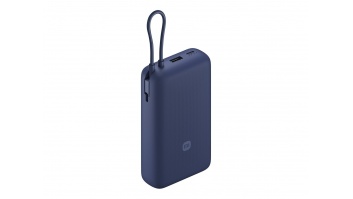 Xiaomi 33W Power Bank (Integrated Cable) | 20000 mAh | USB-C/USB-C cable/USB-A | Blue