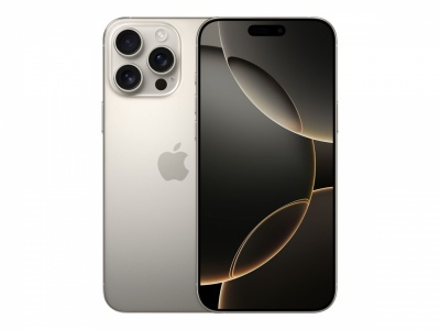 Apple iPhone 16 Pro | Natural Titanium | 6.3 " | Super Retina XDR display with ProMotion | 2622 x 1206 pixels | A18 Pro | Internal RAM 8 GB | 512 GB | Dual SIM | 4G | Main camera resolution 48+12 MP | Secondary camera resolution 12 MP | iOS | 18