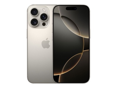 Apple iPhone 16 Pro Max | Natural Titanium | 6.9 " | Super Retina XDR | 2868 x 1320 pixels | Apple | A17 Pro | Internal RAM 8 GB | 512 GB | Dual SIM | Nano-SIM and eSIM | 4G | 5G | Main camera resolution 48+12+12 MP | Secondary camera resolution 12 MP | i