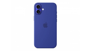 Apple iPhone 16 Plus Silicone Case with MagSafe - Ultramarine | Apple