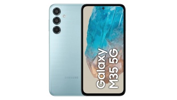 Samsung Galaxy | M35 (M356) | Light Blue | 6.6 " | Super AMOLED | 1080 x 2340 pixels | Exynos | Internal RAM 6 GB | 128 GB | Dual SIM | 5G | Main camera resolution 50+8+5 MP | Secondary camera resolution 13 MP | Android | 14 | 6000 mAh