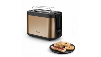 TEFAL Toaster | TT430G10 Coppertinto | Number of slots 2 | Housing material  Stainless steel | Gold