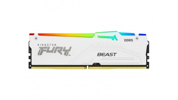 Kingston KF568C34BWEA-16 16GB 6800MT/s DDR5 CL34 DIMM FURY Beast White RGB EXPO | Kingston