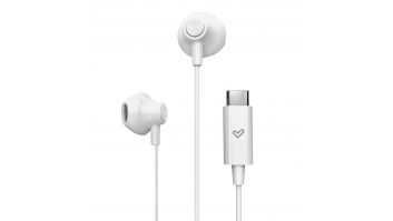 Energy Sistem Wired Earphones | EasyPods Type C | Built-in microphone | USB-C | Snow