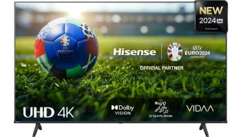 Hisense UHD Smart TV | 50A6N | 50" | Smart TV | VIDAA OS | UHD | Black