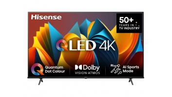 Hisense QLED Smart TV | 50E7NQ | 50" | Smart TV | VIDAA OS | UHD | Black