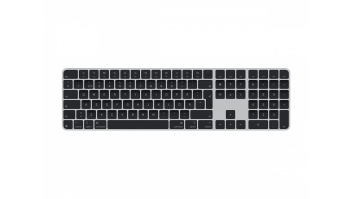 Apple Magic Keyboard with Touch ID and Numeric Keypad for Mac models with Apple silicon - Swedish - Black Keys | Apple