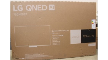 LG | QNED AI QNED87 4K TV | 75QNED87T3B | 75 | Smart TV | webOS24 | UHD | DAMAGED PACKAGING