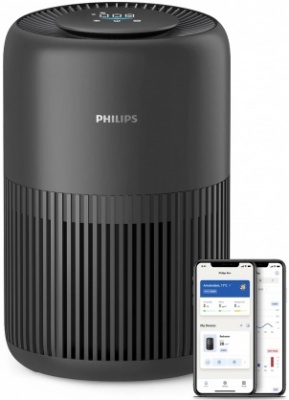 Jaunums! PHILIPS PureProtect Mini Smart 900. sērijas gaisa attīrītājs, Melns