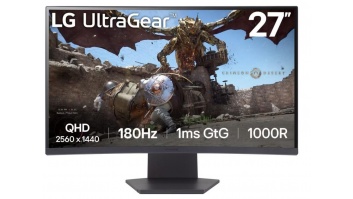 LCD Monitor|LG|27GS60QC-B|27"|Gaming/Curved|Panel VA|2560x1440|16:9|180 Hz|Matte|1 ms|Tilt|Colour Black|27GS60QC-B