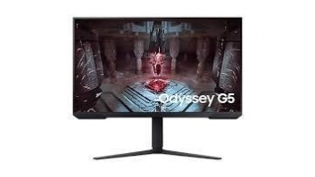 LCD Monitor|SAMSUNG|Odyssey G5 G51C|32"|Gaming|2560x1440|16:9|165Hz|1 ms|Swivel|Pivot|Height adjustable|Tilt|Colour Black|LS32CG510EUXEN