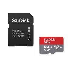 MEMORY MICRO SDXC 512GB UHS-I/W/A SDSQUAC-512G-GN6MA SANDISK