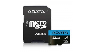 MEMORY MICRO SDHC 32GB W/ADAP./AUSDH32GUICL10A1-RA1 ADATA