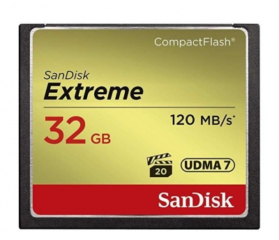 MEMORY COMPACT FLASH 32GB/SDCFXSB-032G-G46 SANDISK