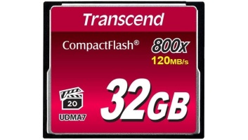 MEMORY COMPACT FLASH 32GB/800X TS32GCF800 TRANSCEND