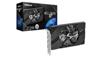 Graphics Card|ASROCK|Intel Arc A380|6 GB|GDDR6|96 bit|PCIE 4.0 8x|GPU 2250 MHz|Dual Slot Fansink|1xHDMI|3xDisplayPort|A380CLI6GO