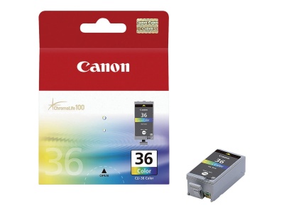 Canon CLI-36 Tri-Colour | Ink Cartridge | Cyan, Magenta, Yellow