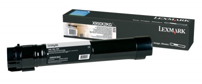 Lexmark X950X2KG | X95x Black Extra High Yield Toner Cartridge (32K) | Cartridge | Black