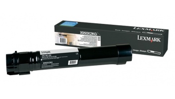 Lexmark X950X2KG | X95x Black Extra High Yield Toner Cartridge (32K) | Cartridge | Black